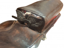 Nová brašna ušitá podle originál staré dobové brašny na veterány